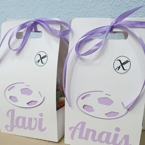 caja dulce tematizada futbol chica