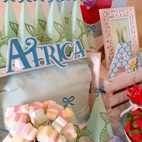 detalle mesa dulce la Sirenita